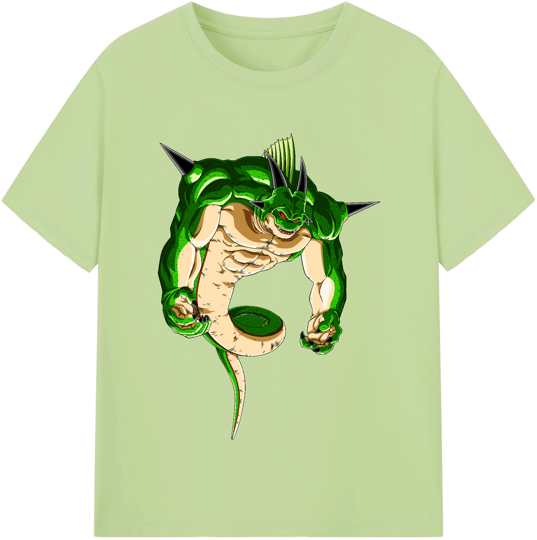 （画像用） ドラゴンボール 神龍 シェンロン DRAGON BALL Shenron 綿100％半袖Tシャツ（フロントプリント）